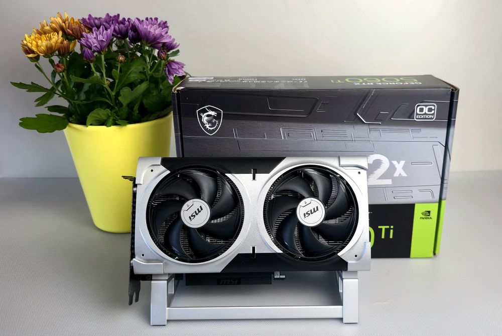 Видео карта MSI Ventus RTX 5060ti 8GB GDDR7 Nvidia GeForce
