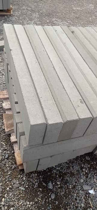 Поребрики 1000х200х80, брусчатка, плитка