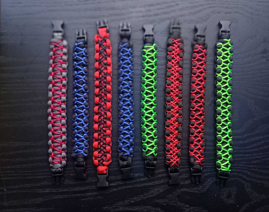 Паракорд гривни / Paracord bracelets