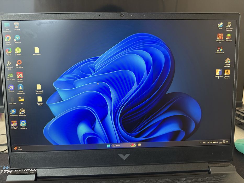 Игровой ноутбук Hp Victus 16