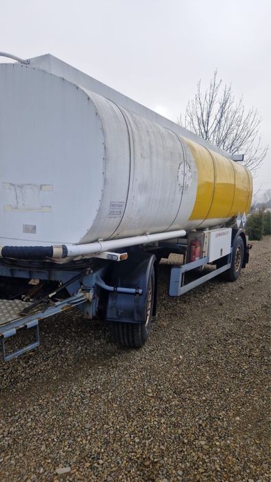 Remorca tip cisterna aluminiu - inox