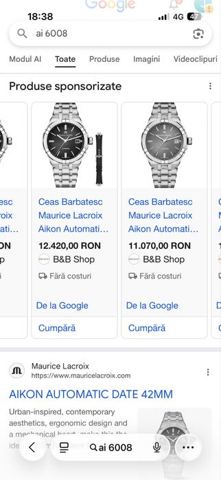 Maurice Lacroix Aikon AI 6008 42 mm automatic