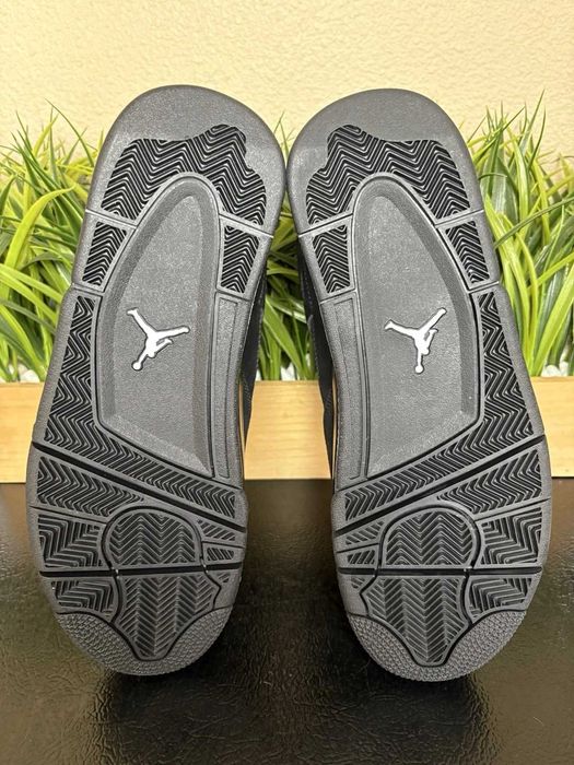 Adidasi Sport Nike Air Jordan 4 Black Cat - Verificare Colet