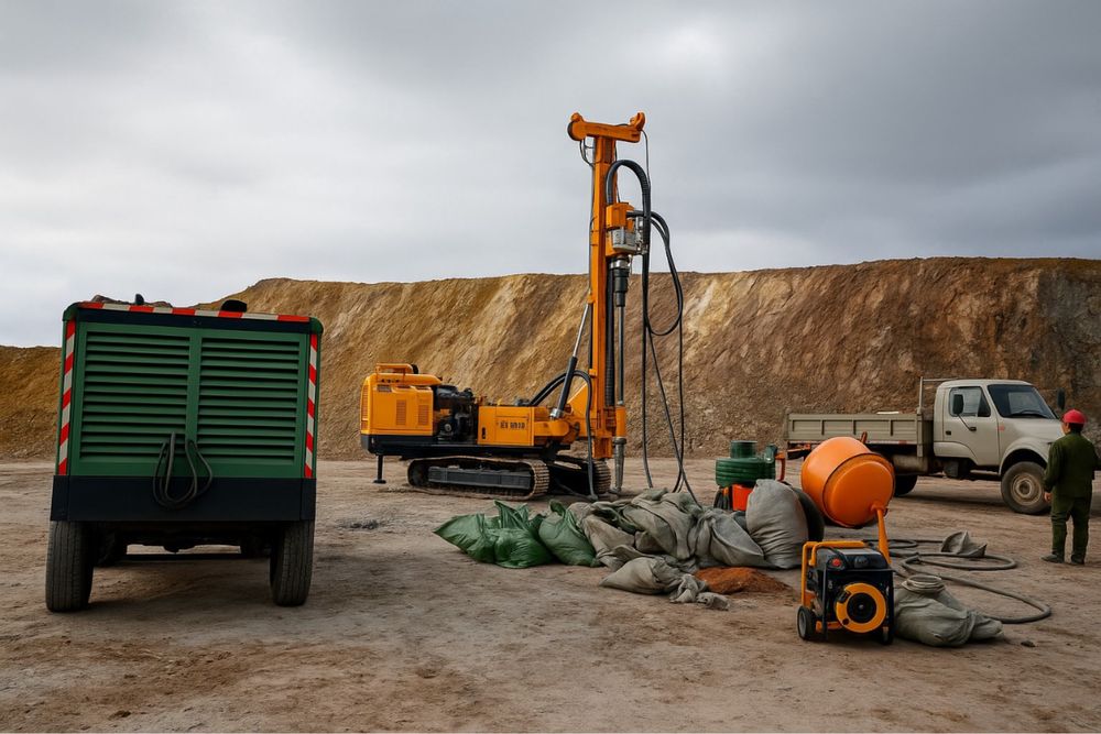 Буровая установка для RC бурения