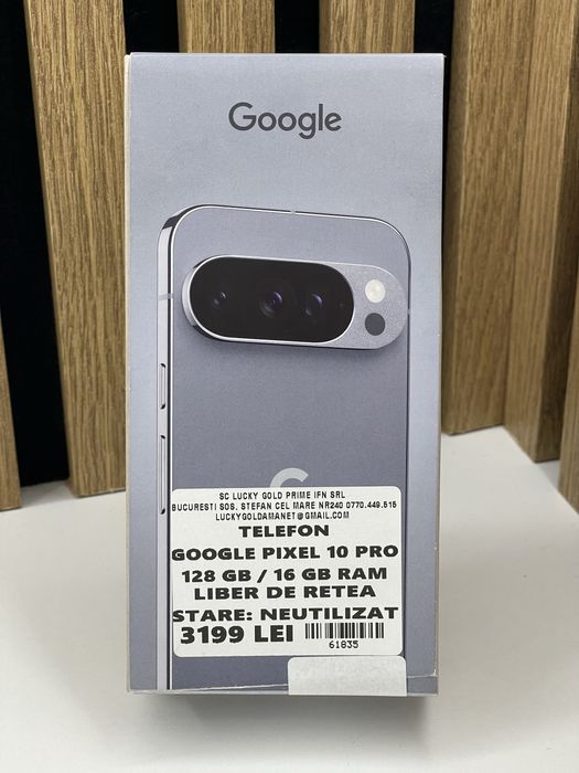 Google Pixel 10 Pro Nou 128Gb 16Gb ram Garantie/Factura #61835