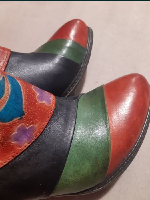 Botine piele Laura Vita Franța 38