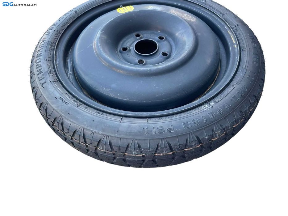 Roata Janta Rezerva Tabla Slim 5x112 T125 70 18 R18 Volkswagen Golf 5 2004 - 2008 Cod 1K0601027B [M8015]