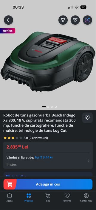 Robot de tuns gazon automat