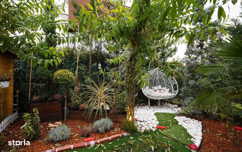 Vila de vanzare la cheie, gradina spectaculoasa I Tunari