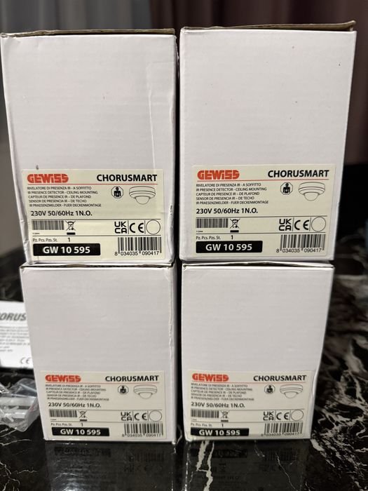 Senzor prezenta GEWISS ChoruSmart GW10595 360 grade
