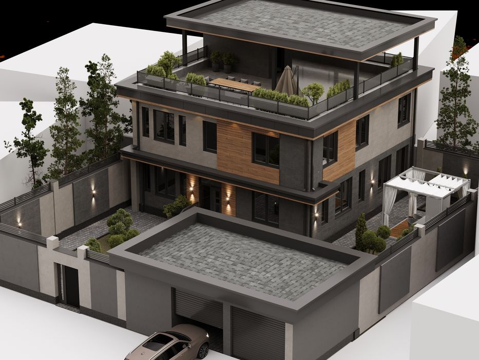 Архитектура и дизайн интерьер, Архитектура хизмати