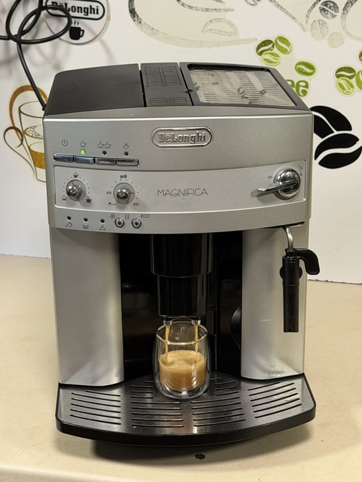 Кафемашина кафе автомат delonghi magnifica с гаранция