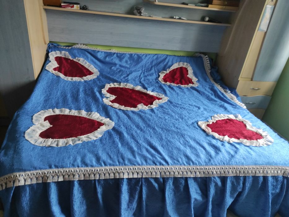 Învelitoare pat de dimensiuni mari, 2,65 cm/2,35 cm.