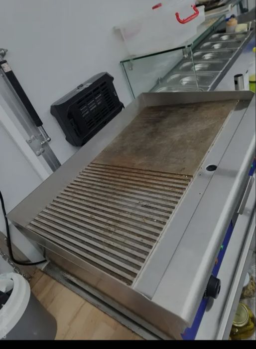 Plita profesionala 2in1 neted/stricat