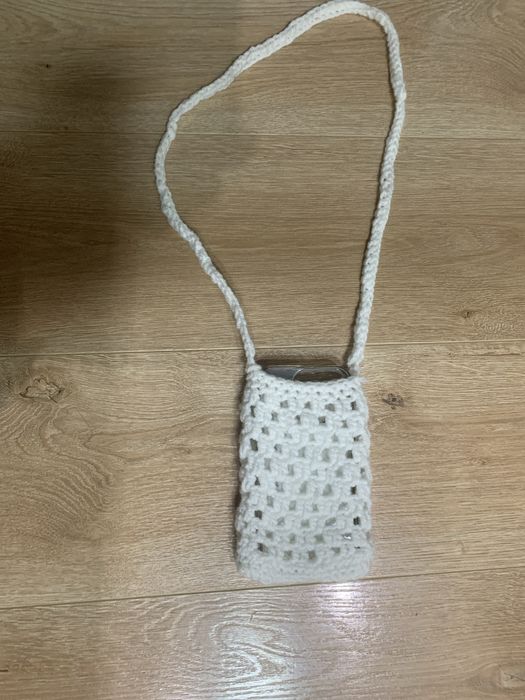 қолдан тоқылған сумке