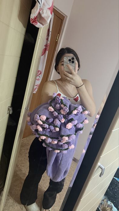 Одеял букет цветок 10000 тг