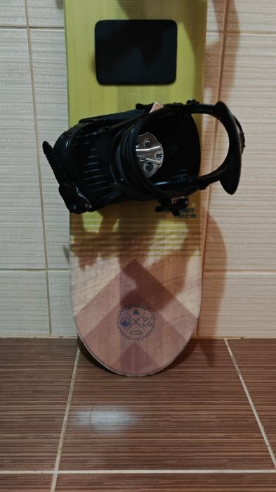 Placa snowboard 130 cm- legaturi boots Burton,Salomon