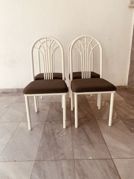 Шведски ретро комплект тръбни столове