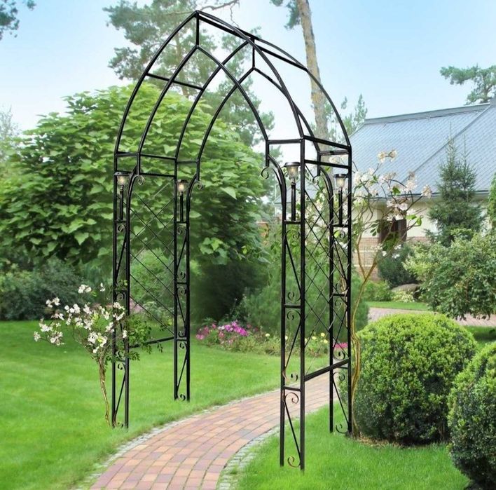 Металлические арки и конструкции на заказ. Садовая арка, каркас металл