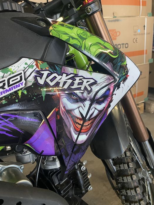 Cross 125cc kxd hurricane joker design nou cu garantie si livrare in tara