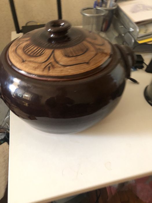 Глинен гювеч със съвместимост 4-5 литра