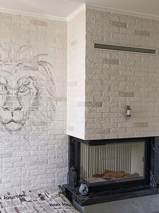 Гипсовый кирпичик