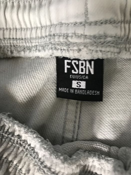 Карго бял панталон момче