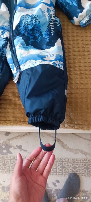 Детский зимний комбинезон 1-2 года