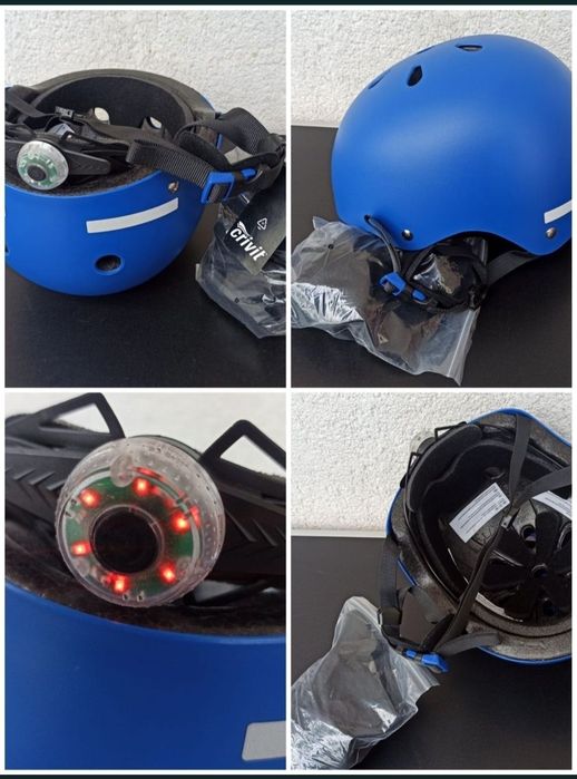 Casca protectie Crivit led copii bicicleta role

trotineta skateboard