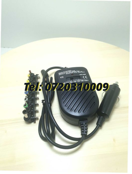 Incarcator Universal De Masina Auto Dc Adaptor Alimentare Notebook La