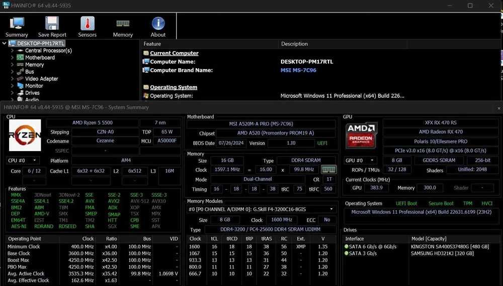 Gaming PC, Unitate PC pentru jocuri si office, calculator cu Windows 11 instalat