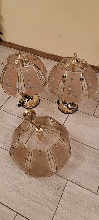 Vând set lămpi  veioze