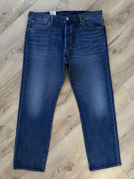 Blugi LEVIS 501 Albastru Barbati | Marime 40 x 32 (Talie 104 cm)