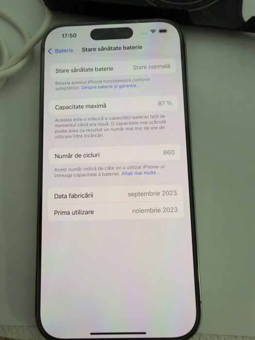 iPhone 15 pro 128gb  vand/schimb