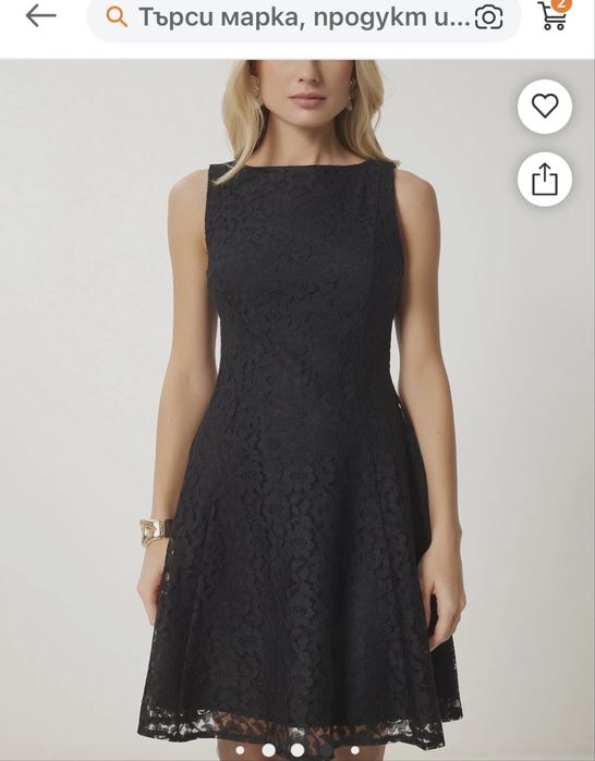 Малка черна рокля р-р ХХС