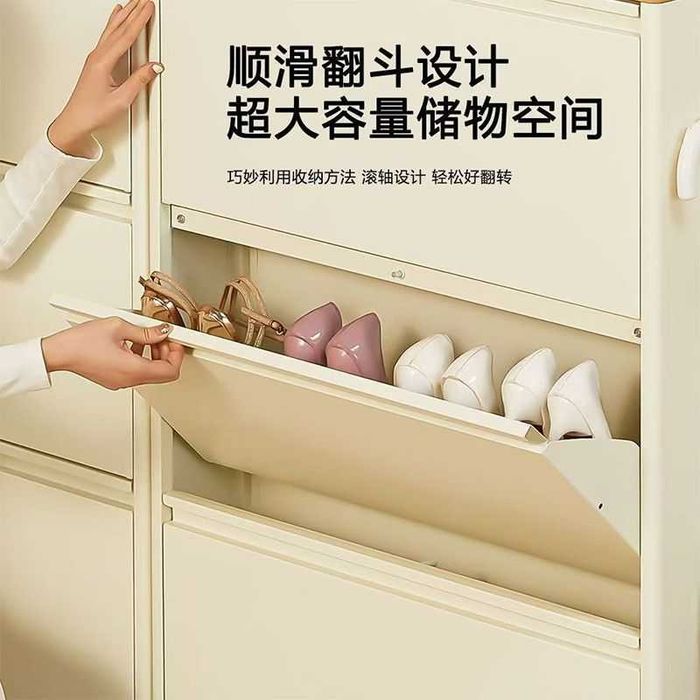 Обувной шкаф за дверь – металл/ Современный стальной шкаф для обуви