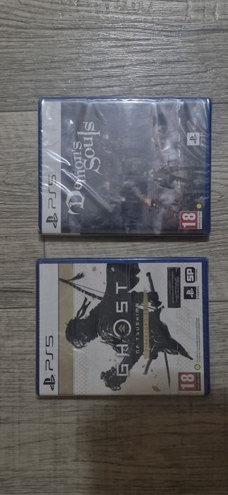 "Ghost of Tsushima directors cut" и "Demon souls" за PS5