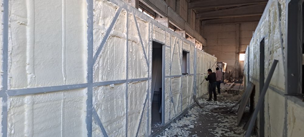 Утепление пенополиуретаном