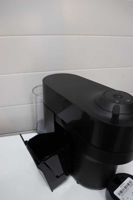 Кафемашина и еспресо машина Nespresso Vertuo Pop+, цвят черен лакриц