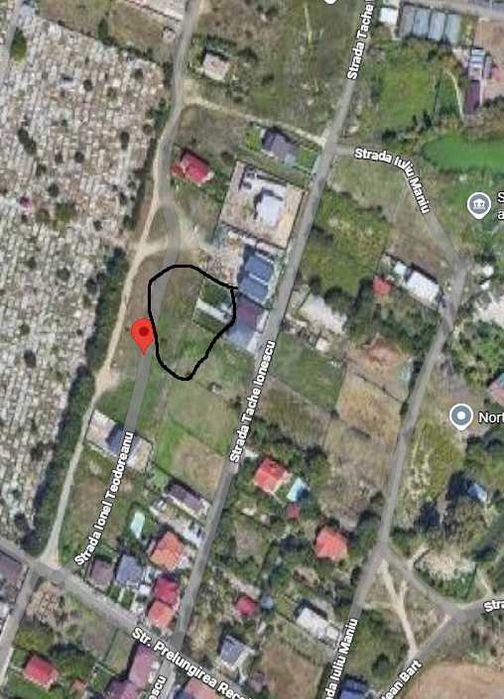 teren intravilan(zona de vile) palazu mare