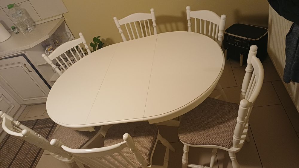 Masa extensibila cu 6 scaune Mobirom