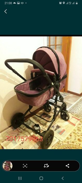 ,Коляска +люлькасы бар
