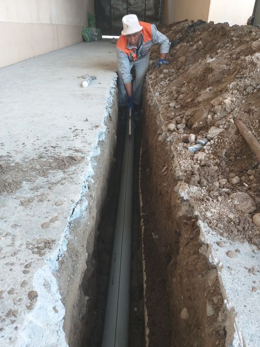 Канализация Водопровод тортиш. Делаем Канализация Водопровод. Копаем т