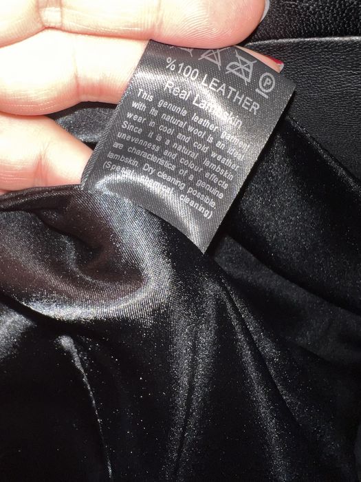 Geaca de piele naturala