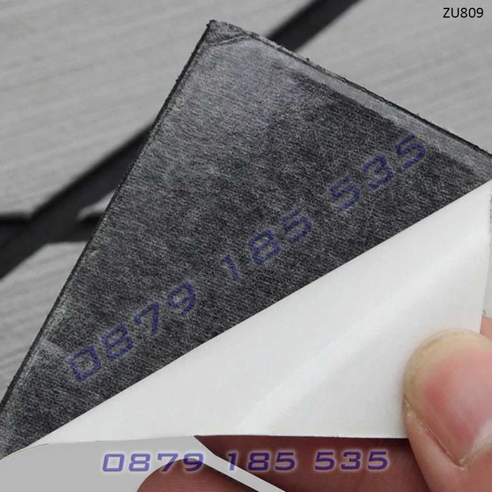 Подложка декинг пяна сива релефна противоплъзгаща настилка лодка яхта