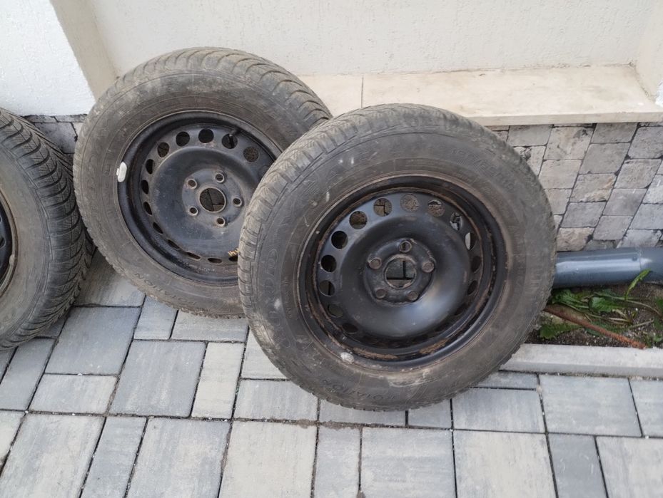 Jante+ cauciucuri ,roti vw ,skoda 5 x112, 195 65 r15