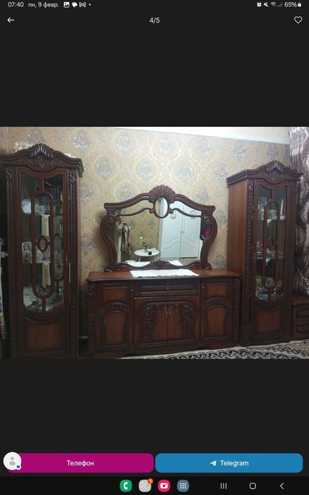 Мебел сотилади МДФ