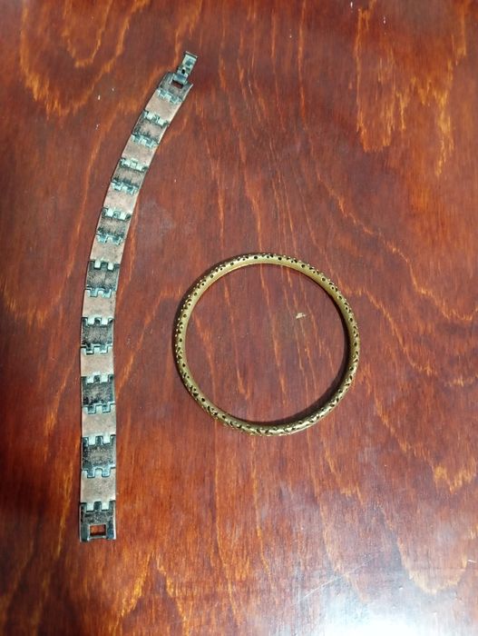 Браслеты медные с магнитом