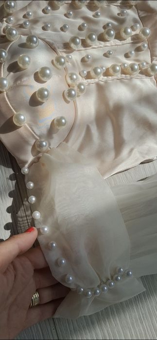 Rochie bijuterie S Asos+cercei perle