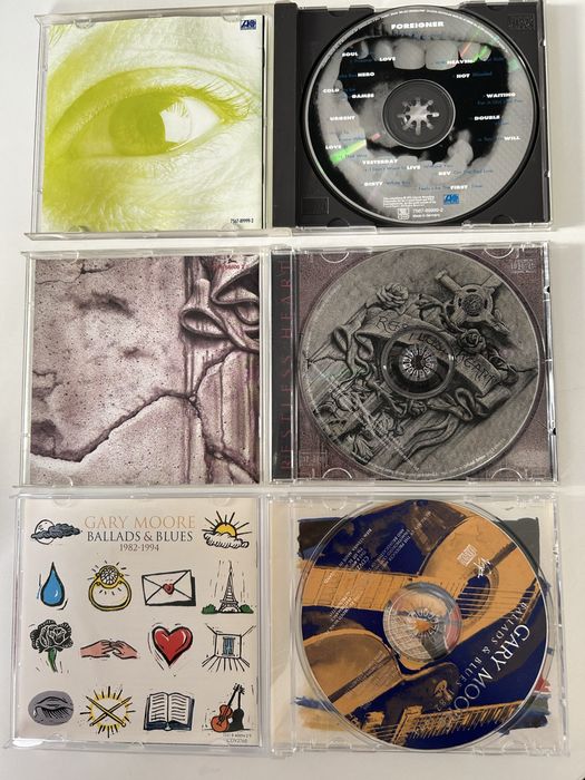 Vand cd-uri audio originale, Foreigner, Whitesnake, Gary Moore